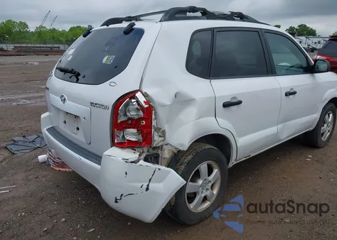 2005 Hyundai Tucson Gl из США, поврежденный, VIN KM8JM12B35U170765